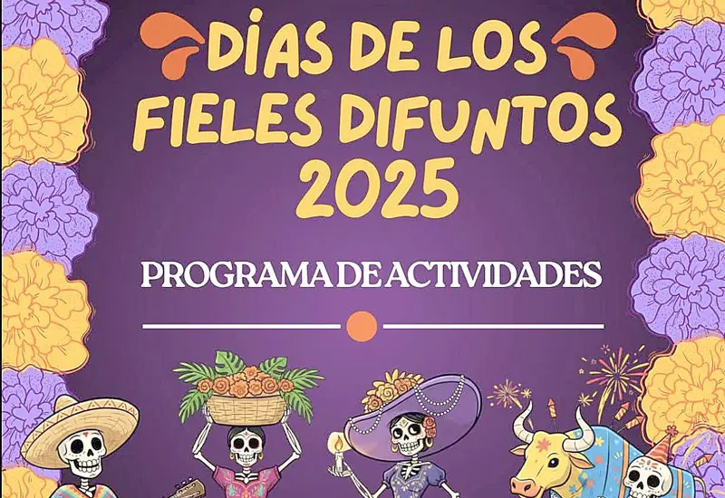 El Municipio de Oaxaca de Juárez invita a disfrutar del programa “Días de los Fieles Difuntos 2025”, una cartelera que llenará de color, música y tradición el Jardín “El Pañuelito”, del 28 de octubre al 2 de noviembre.