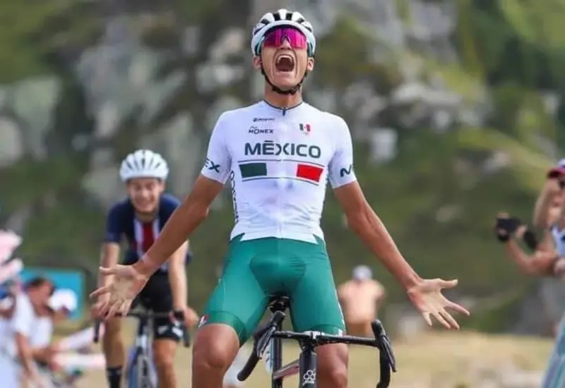  Issac del Toro podría venir a México a finales de octubre, para participar en el Campeonato Nacional de Ciclismo de Ruta