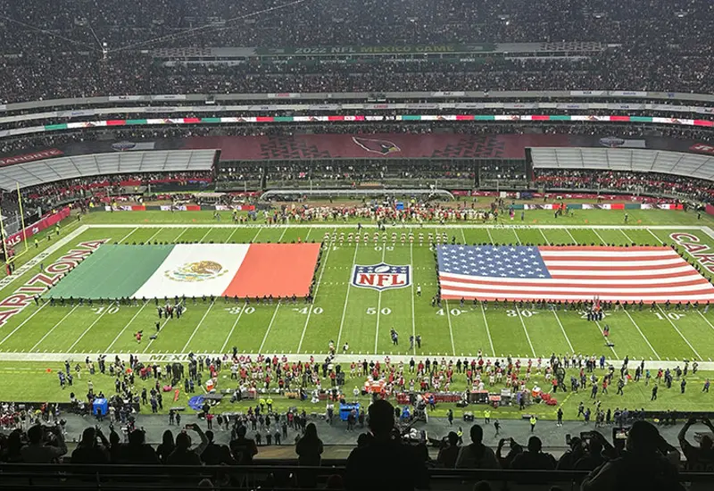 En el 2026, el Estadio Azteca de la Ciudad de México volverá a albergar un partido de temporada regular de la NFL