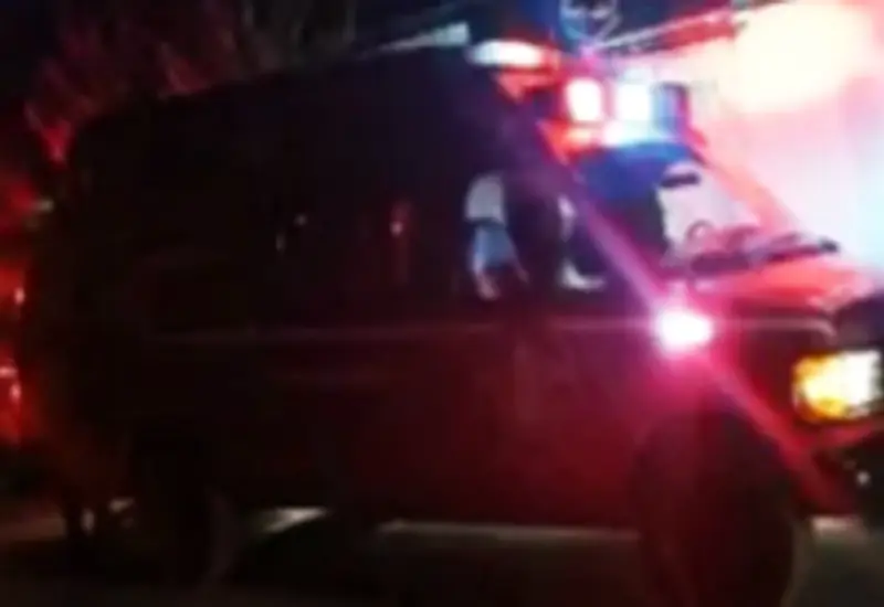 El accidente sucedió en la calle Santo Domingo esquina con Chapultepec, de la agencia el Carmen en Huajuapan.