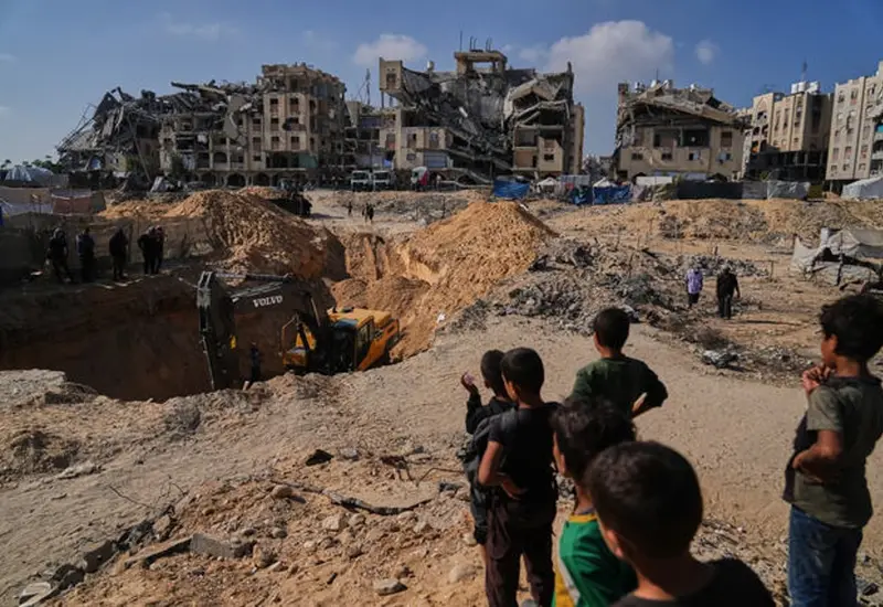Aviones de combate israelíes lanzan ataques aéreos sobre la ciudad de Gaza tras la ruptura del alto al fuego, anunciado por Benjamín Netanyahu.