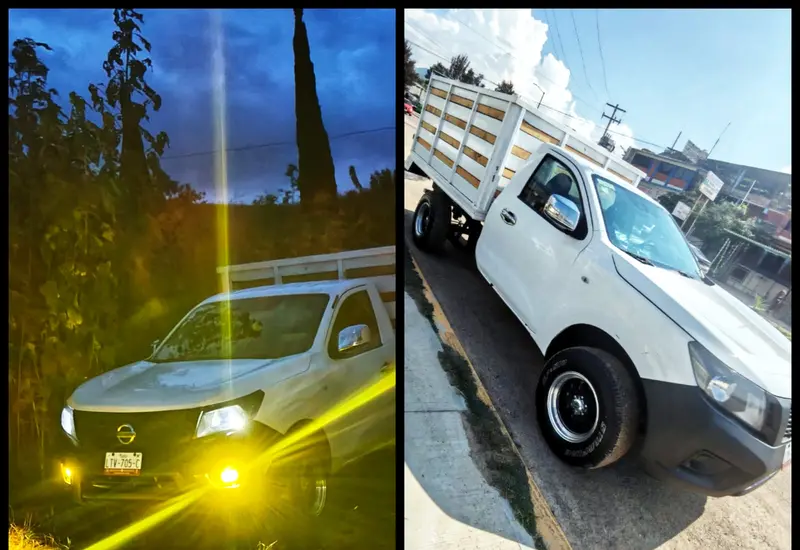 Desvalijada encuentran camioneta con reporte de robo.
