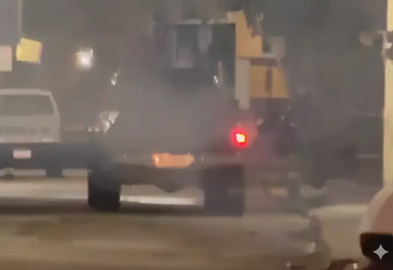 Camioneta se da a la fuga después de atropellar a mujer