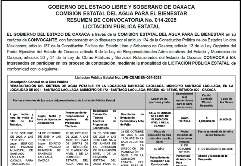 Convocatoria