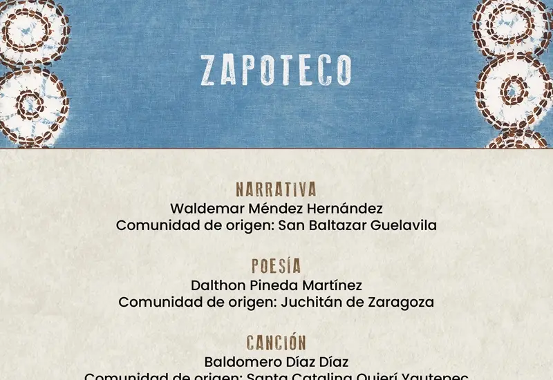 Imagen ilustrativa de los Premios CaSa 2025, un importante certamen cultural que reconoce la creación literaria en lenguas originarias de México.