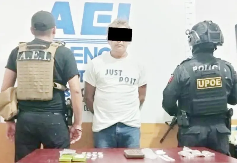 Un Juez de Control vinculó a proceso al detenido S.M.Z. por su presunta responsabilidad en el delito contra la salud.