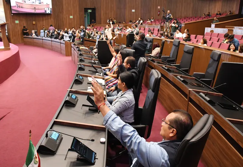 La reforma constitucional es una medida de justicia y seguridad para los ciudadanos. Foto: H. Congreso del Estado de Oaxaca