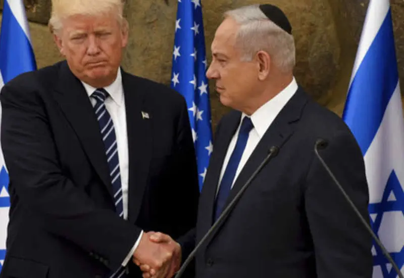 Trump y Netanyahu ofrecieron una rueda de prensa conjunta. Foto: Archivo Noticias