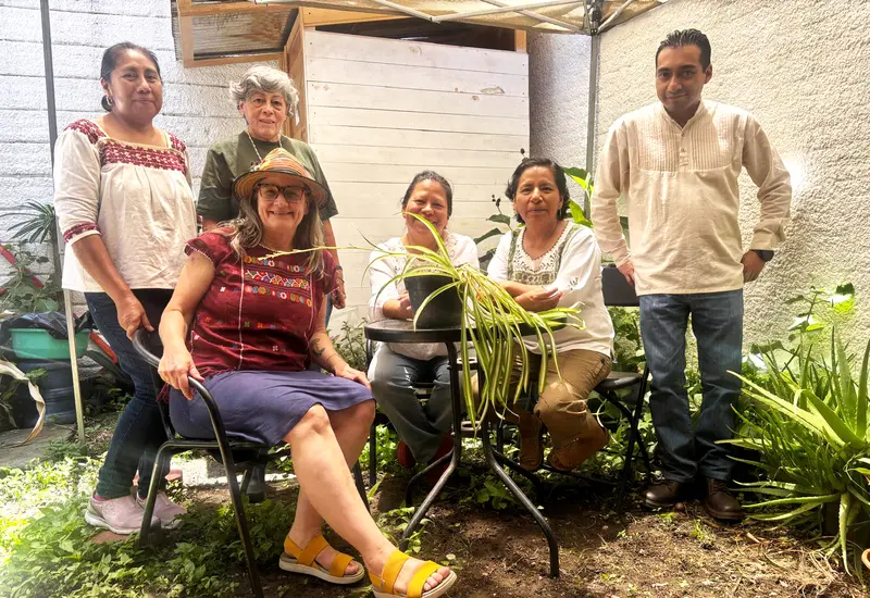 La Reverenda conoció los esfuerzos por la defensa de la tierra y el territorio.
