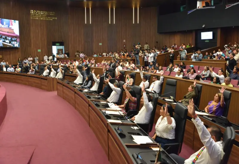 El derecho a la ciudad se contempla en una posible adición al artículo 12 constitucional de Oaxaca. Foto: H. Congreso del Estado de Oaxaca