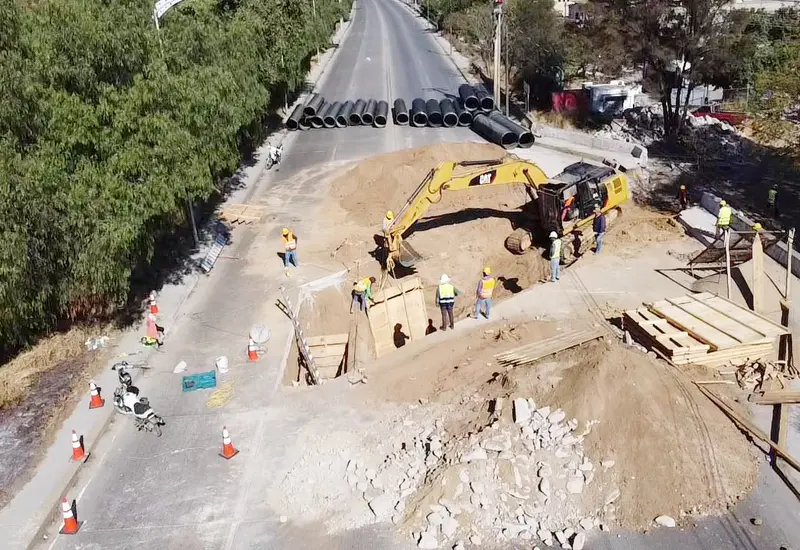 El organismo operador ha realizado 29 obras de drenaje sanitario y pluvial, evitando 19 descargas directas hacia los ríos Atoyac y Salado. 