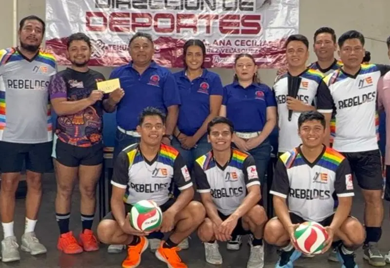 Voleibol 2025. Rebeldes ganó el título en dos sets.