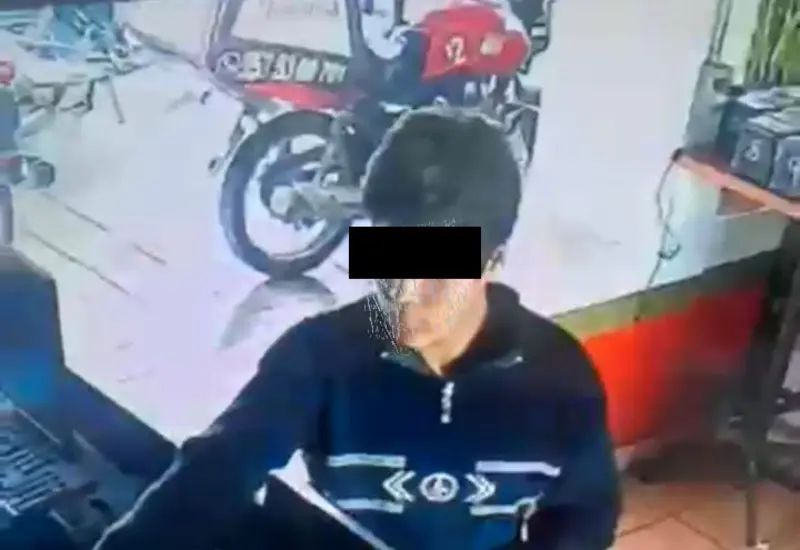 Denuncian a menor por delitos de robo.
