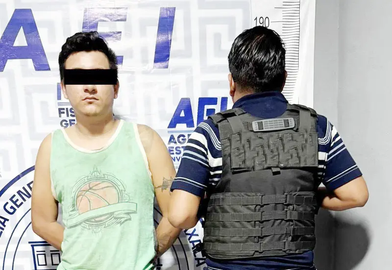 Enrique fue detenido en el Istmo de Tehuantepec acusado del delito de homicidio.