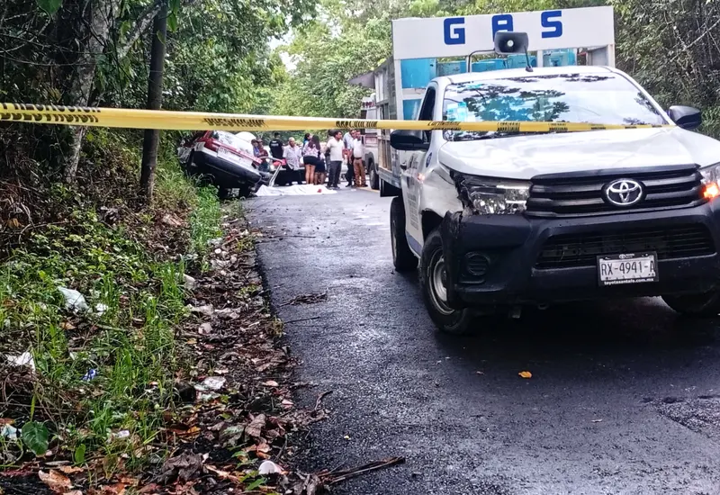 Pedrito Ortiz falleció en el choque de un taxi y una camioneta en la carretera a Putla de Guerrero.