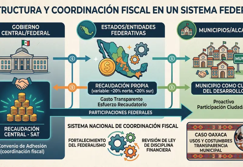 En la parte recaudatoria, la responsabilidad más relevante es la del gobierno central. 