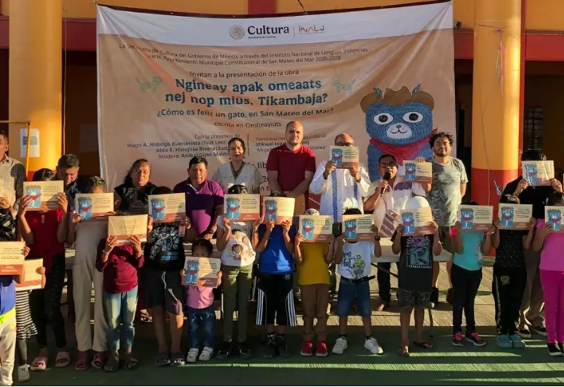 Oaxaca impulsa la preservación de idiomas originarios con obras literarias comunitarias.