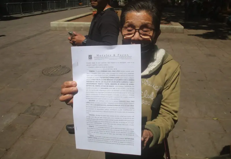 Despojo en el Centro: mujer de 76 años exige justicia y recuperación de su patrimonio.