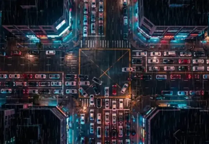 El tráfico urbano está diseñado para reagrupar vehículos.