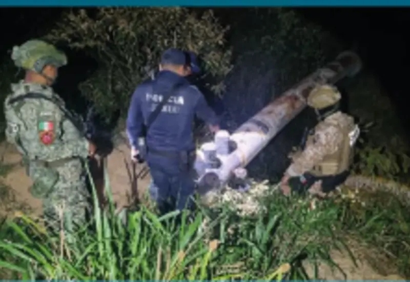 Operativo sorpresa en San Juan Guichicovi: Fuerzas federales logran cerrar el grifo a la delincuencia.