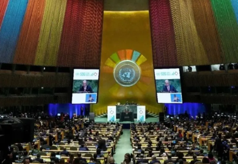 Bachelet, Grossi, Grynspan y Sall expusieron su visión ante la Asamblea.