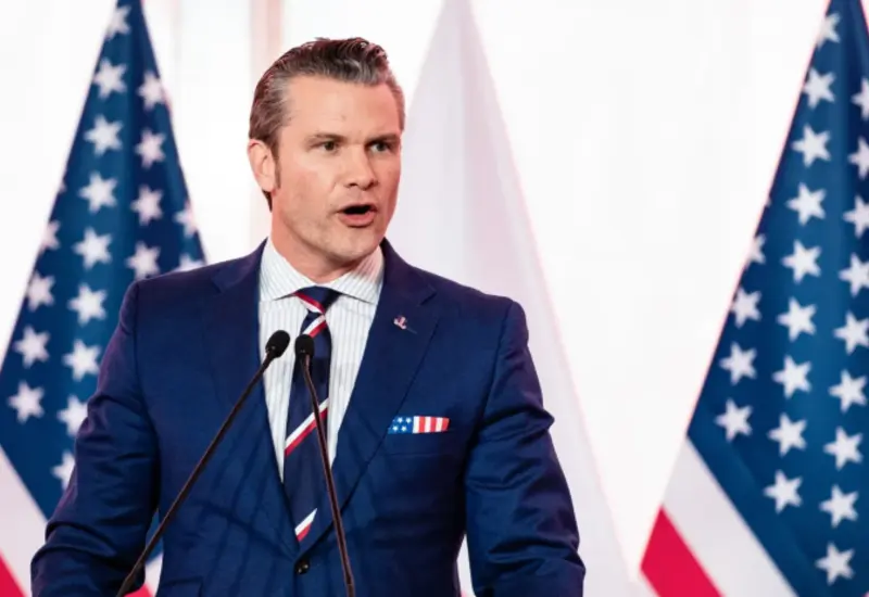 Pete Hegseth, jefe del Pentágono. Foto: southwestjournal.com