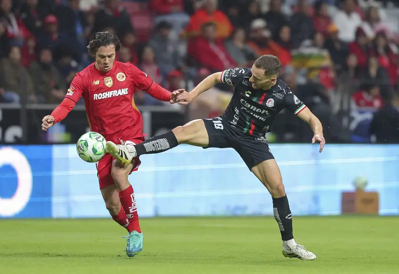 Con gol de último minuto, San Luis empató 1-1 con Toluca
