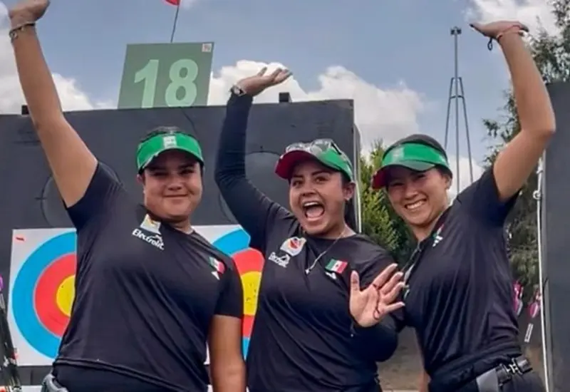 Equipo femenil de arco compuesto consiguió la medalla de bronce para México