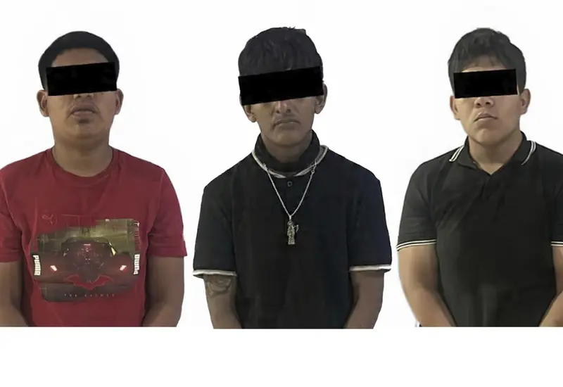 Los presuntos asesinos del adolescente.
