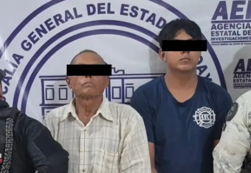 Las dos personas fueron detenidas en Collantes, Pinotepa Nacional.