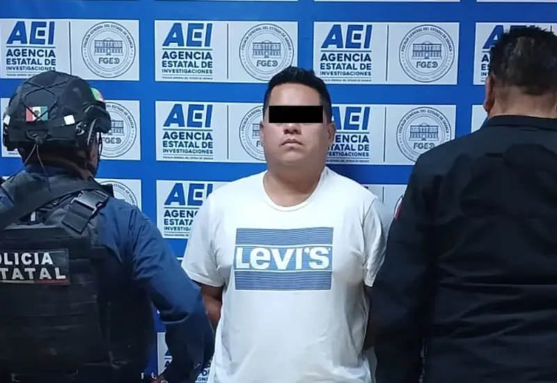 El detenido está a disposición del Ministerio Público.