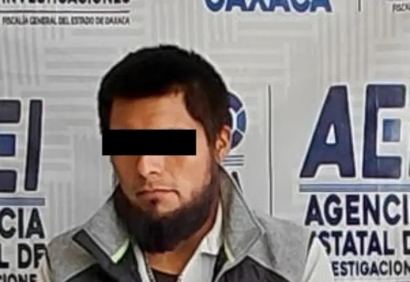 Bernabé fue detenido acusado de asesinar a su compañero en San Mate Piñas, Pochutla.