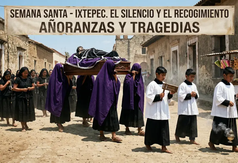 Las matracas que rompían el silencio.