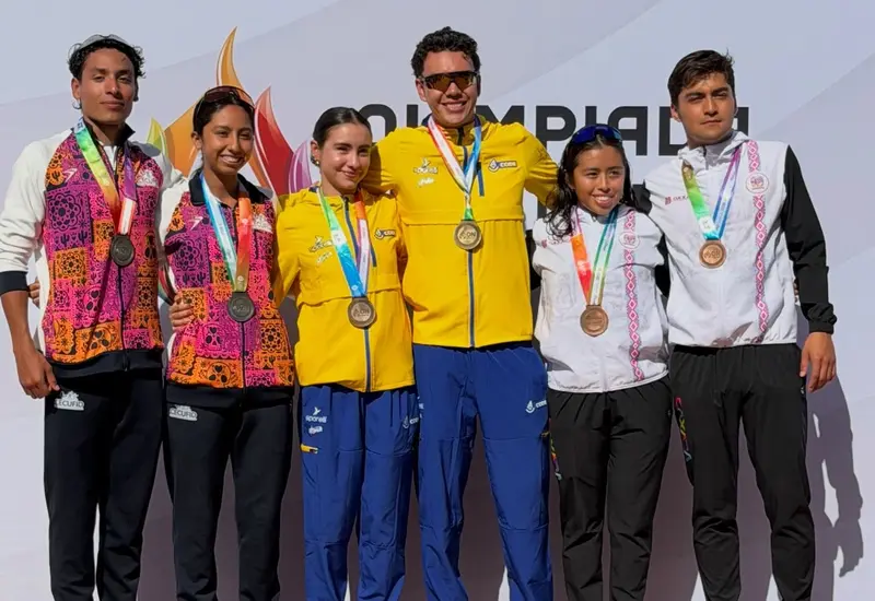 Para Oaxaca, tercer lugar en relevos mixtos