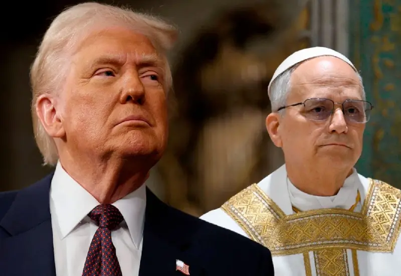 El Papa estadounidense desafía a Trump y desata crisis diplomática internacional. 