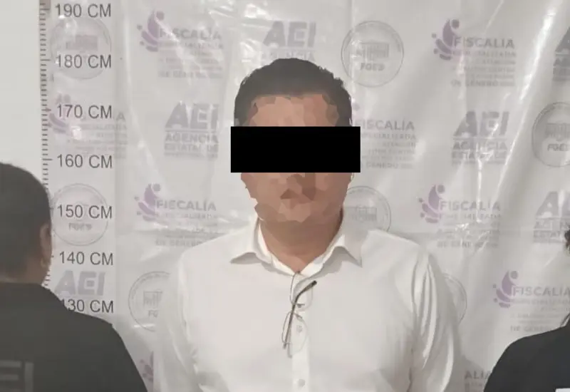 El presunto responsable de un caso de violencia de género se encuentra a disposición del Juez de Control para su proceso legal.