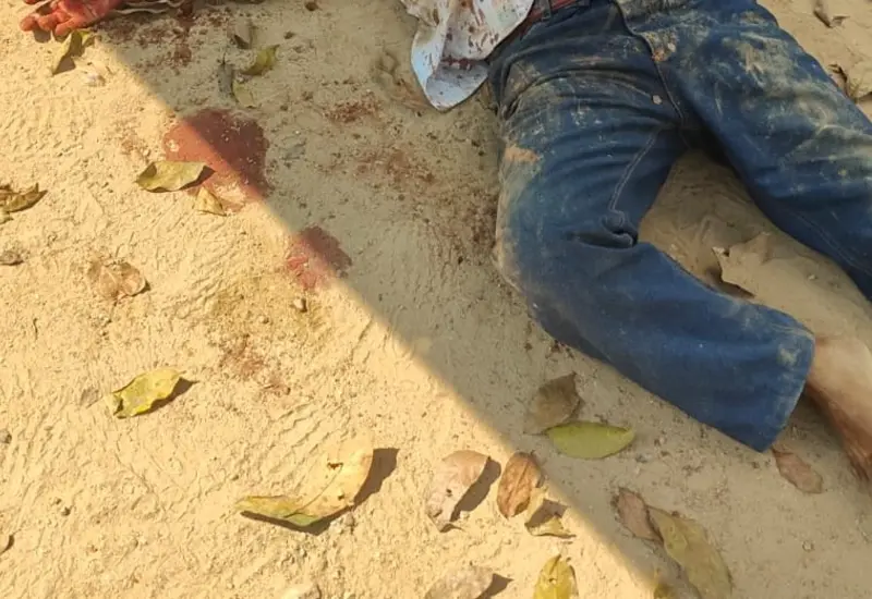 El campesino Eusebio fue asesinado a balazos en un domicilio ubicado en la comunidad de Magdalena Loxicha, Pochutla.