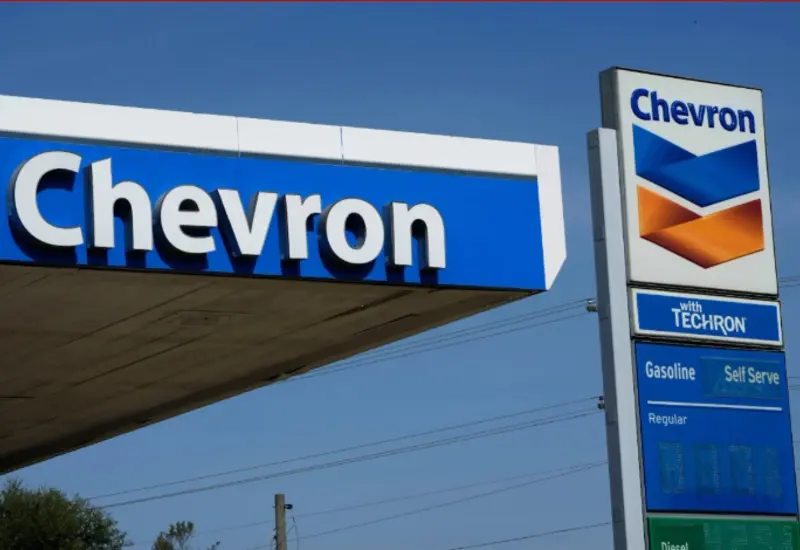 La bolsa de valores de Estados Unidos se disparó impulsada por la notable alza en las acciones de la petrolera Chevron.