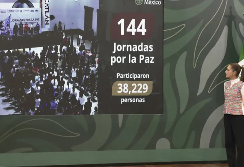 Gráfica que ilustra la disminución del 41 por ciento en el promedio diario de víctimas de homicidio doloso en el estado de Puebla.