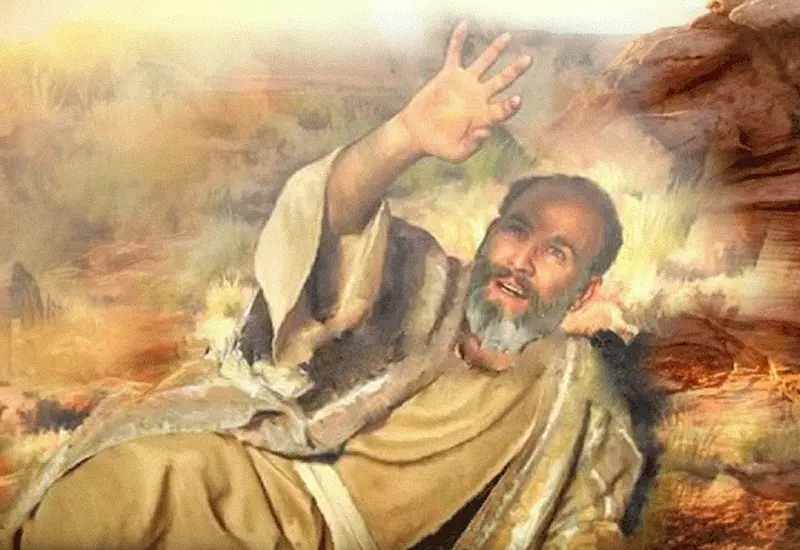 Una obra de arte que representa la escena de la Conversión de San Pablo, festividad religiosa que se celebra el 25 de enero.