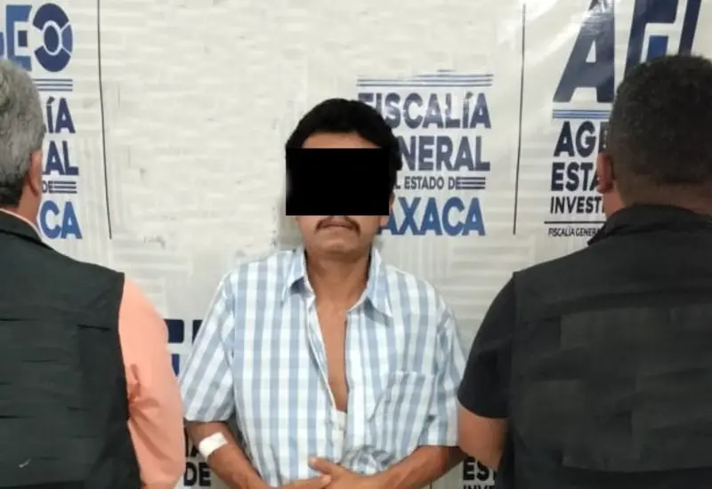 El presunto responsable de intentar asesinar a su paisano en Pluma Hidalgo, se encuentra detenido y a disposición del juez.