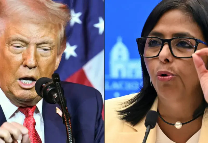 La presidenta encargada de Venezuela, quien calificó como productiva y cortés su llamada con Donald Trump sobre la relación bilateral.
