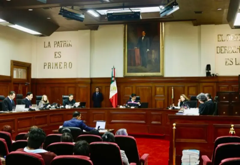 El edificio de la Suprema Corte de Justicia de la Nación, que emitió un fallo clave sobre un caso de detención arbitraria en Oaxaca.