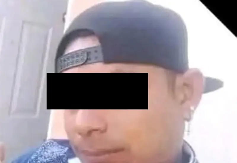 Fotografía del joven de 22 años que fue víctima de homicidio en el basurero del municipio de San Blas Atempa, Tehuantepec.