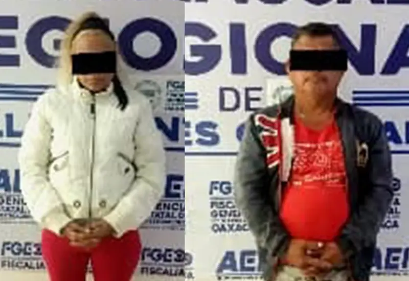 Una pareja que se dedica a la venta de drogas fue detenida en Salina Cruz.