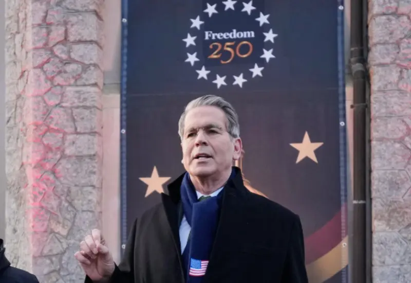 Scott Bessent, secretario del Tesoro de Estados Unidos, quien calificó como 'insensatos' a los posibles aranceles de la Unión Europea.