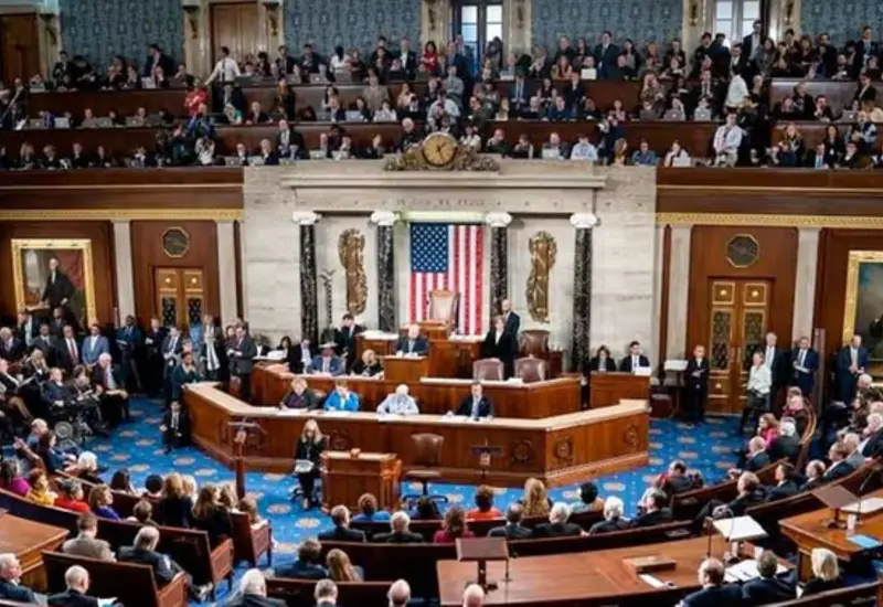 Un grupo de senadores republicanos de Estados Unidos que apoyaron la medida para frenar una posible ofensiva militar en contra de Venezuela.