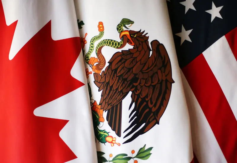 El T-MEC, el acuerdo comercial que regula el intercambio de bienes entre las naciones de México, Estados Unidos y Canadá.