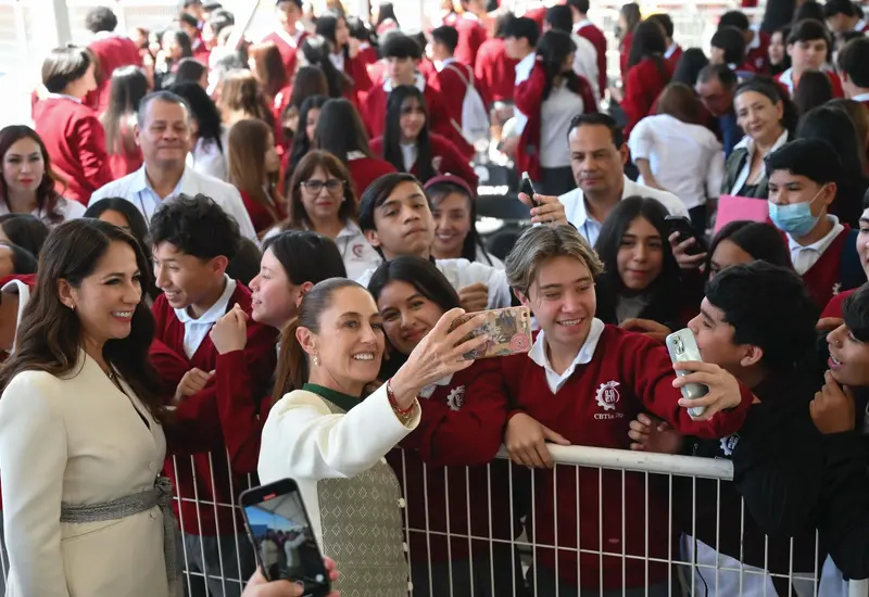 México tiene presidenta que apuesta por los jóvenes.