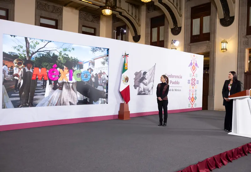 Sheinbaum presume boom turístico y anticipa más visitantes con el Mundial.